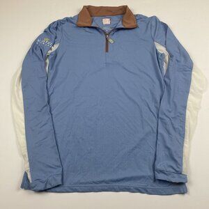KASTEL DENMARK 1/4 Zip Athletic Pullover Top Women’s XS Blue Equestrian Light